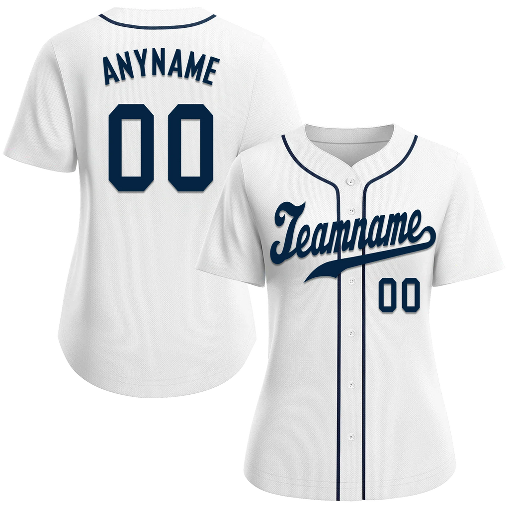 Custom White Classic Style Black Personalized Authentic Baseball Jersey BSBJ01-bd0faad - Coolcustomize