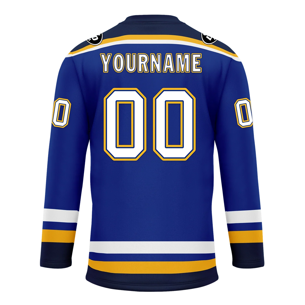 Custom Blue Personalized Hockey Jersey HCKJ01-D0a70cd - Coolcustomize