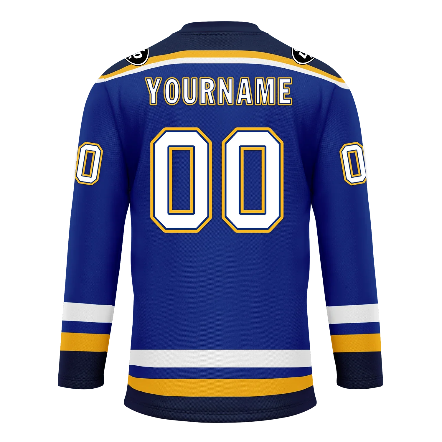 Custom Blue Personalized Hockey Jersey HCKJ01-D0a70cd - Coolcustomize