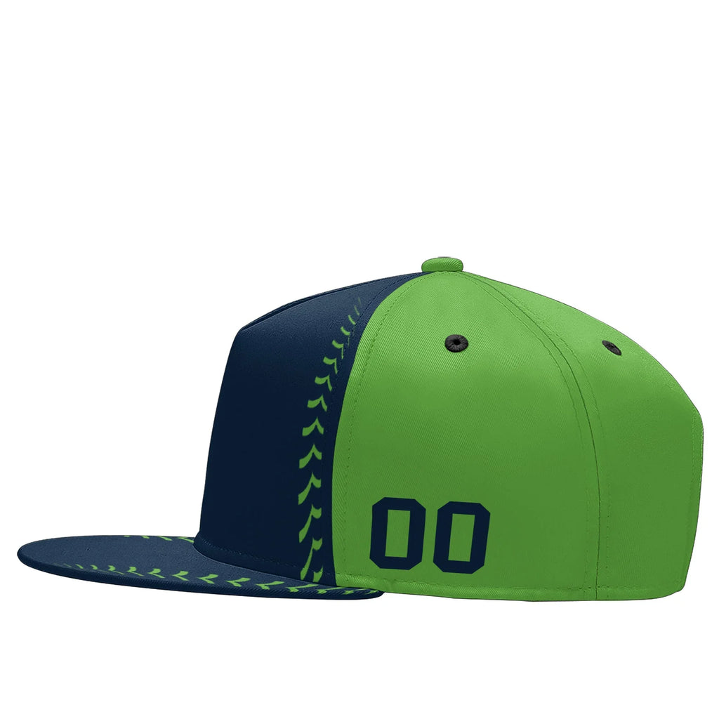 Custom Sport Design Hat Stitched Adjustable Snapback Personalized Baseball Cap PR067B-bd0b00d9-ae - Coolcustomize