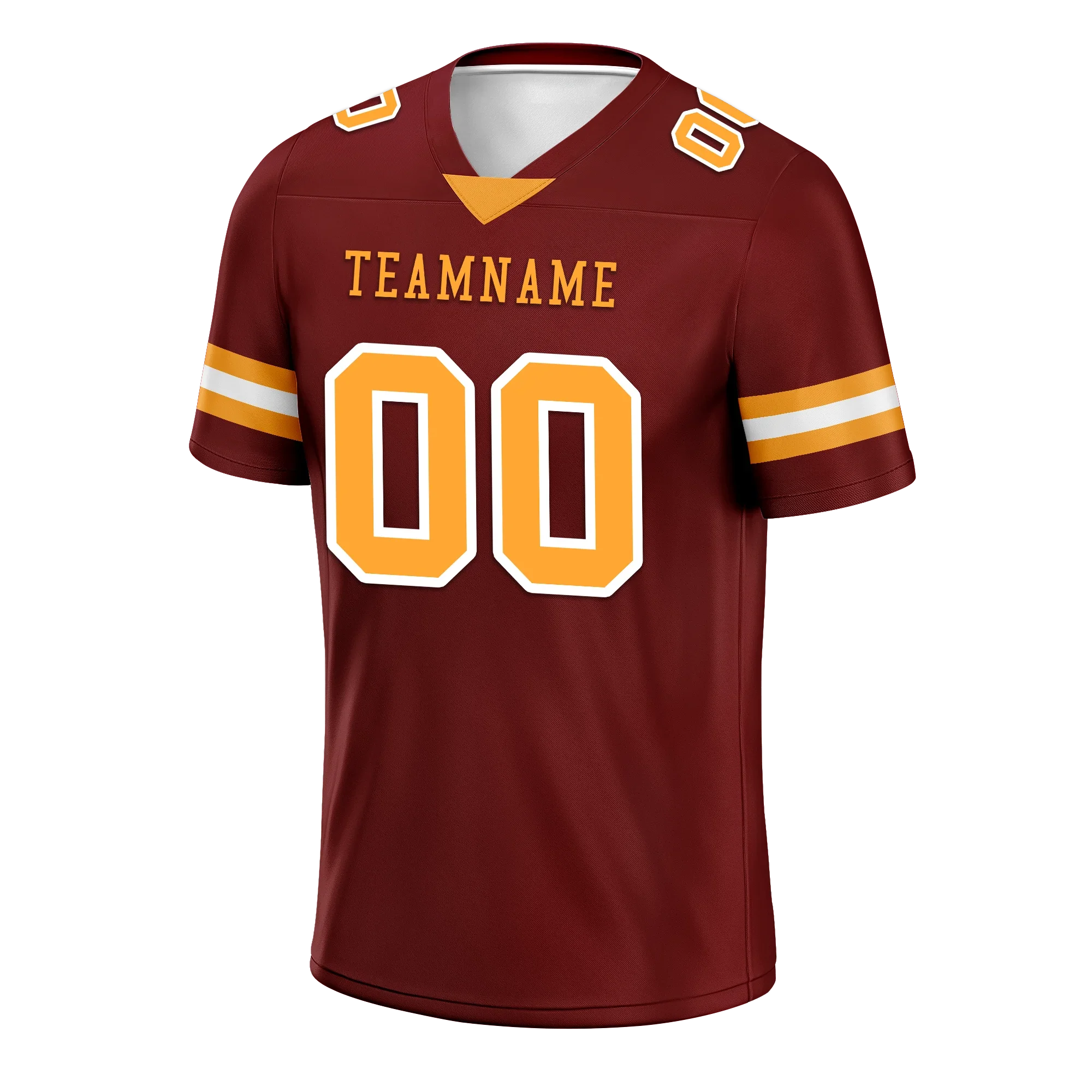 Custom Brown Classic Style Personalized Authentic Football Jersey FBJ02-bd0a70af - Coolcustomize