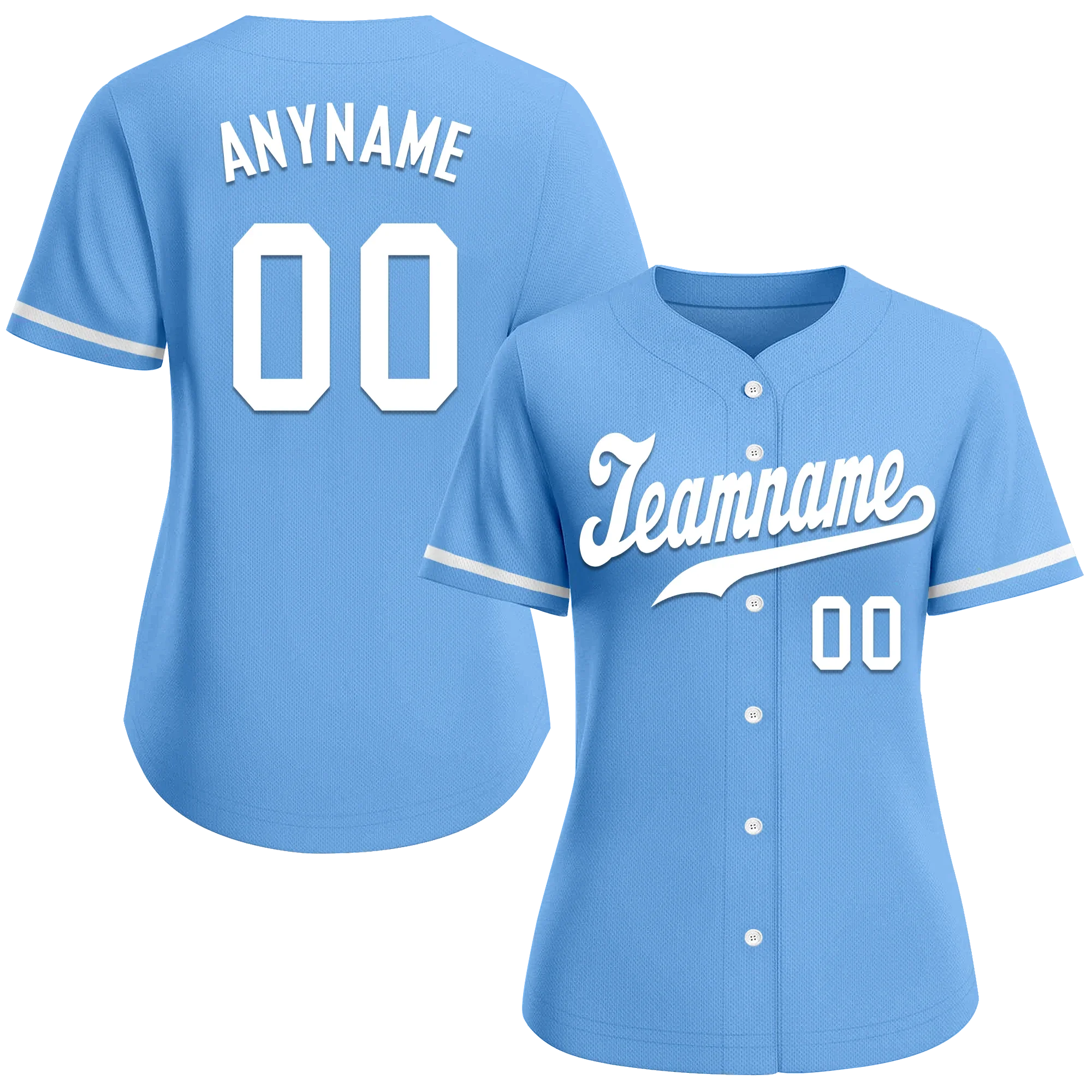 Custom Blue Classic Style White Personalized Authentic Baseball Jersey BSBJ01-bd0fab0 - Coolcustomize