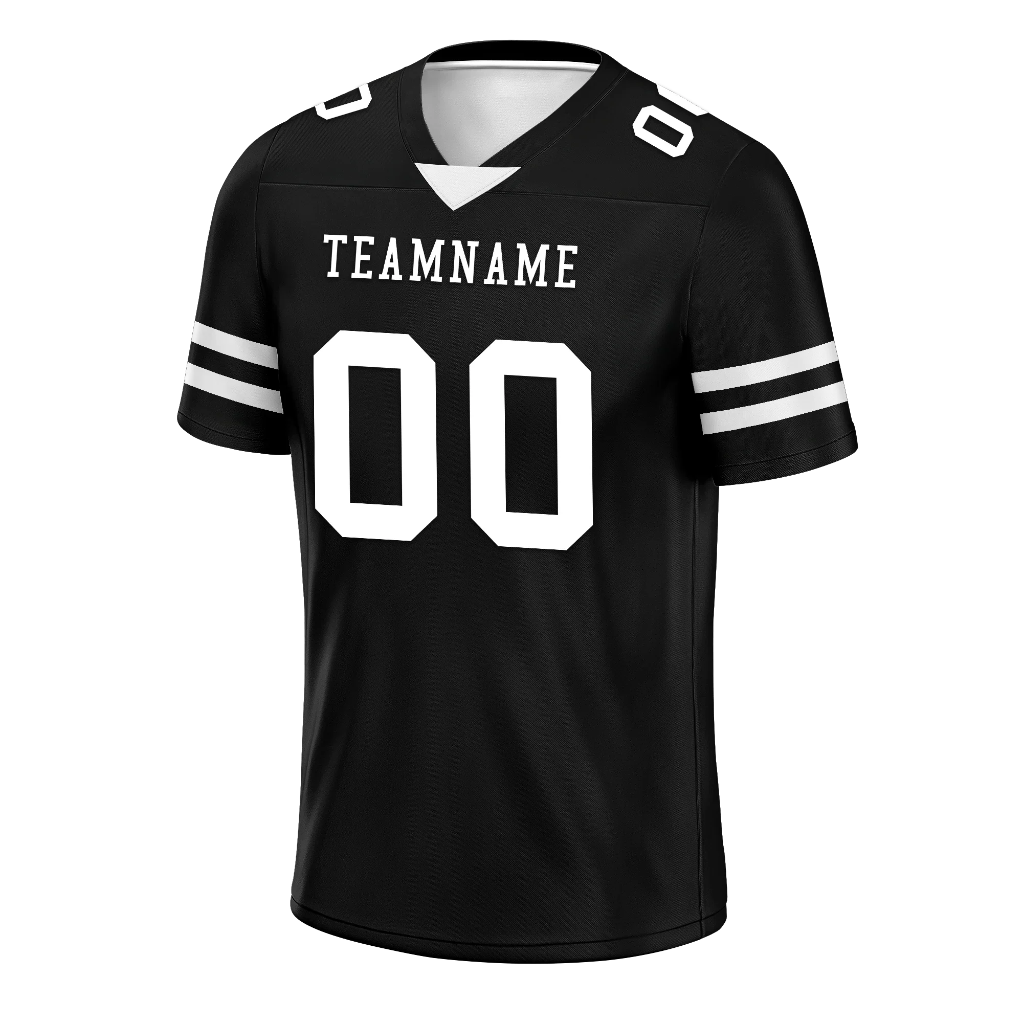Custom Black Classic Style Personalized Authentic Football Jersey FBJ02-bd0a70bc - Coolcustomize