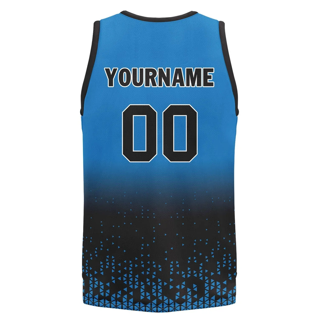 Custom Blue Black Fade Fashion Sports Uniform Basketball Jersey BBJ01-D020102-11 - Coolcustomize