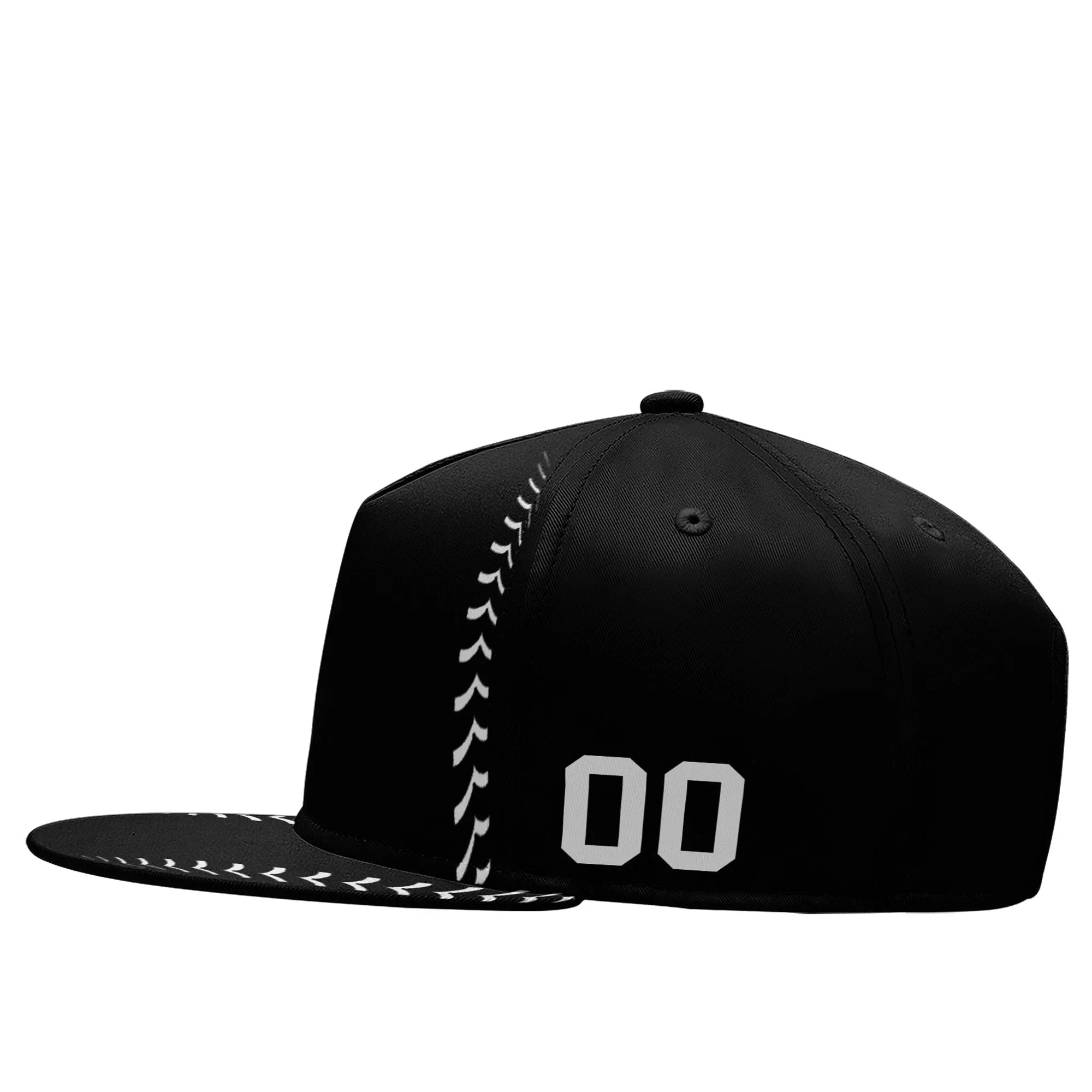 Custom Sport Design Hat Stitched Adjustable Snapback Personalized Baseball Cap PR067B-bd0b00d9-c0 - Coolcustomize