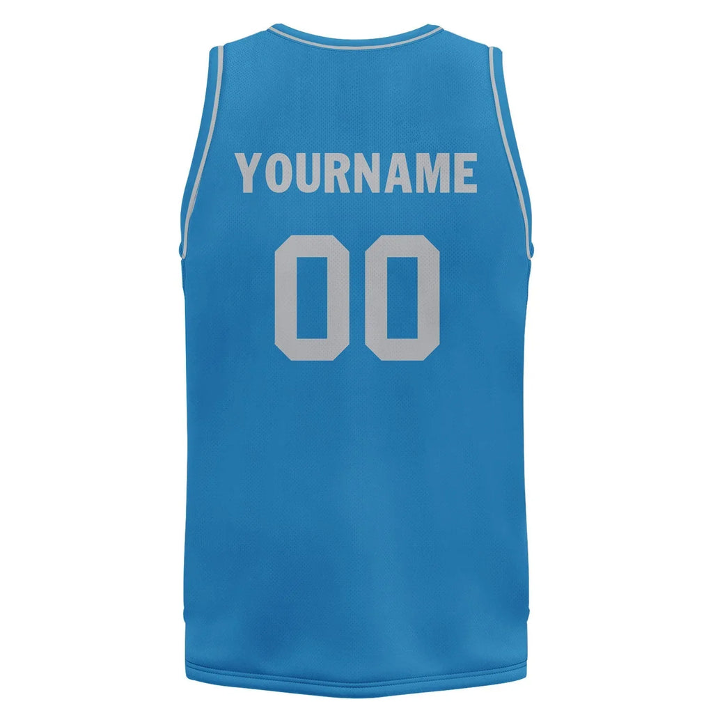 Custom Blue Classic Style Sports Uniform Basketball Jersey BBJ01-D020105-11 - Coolcustomize