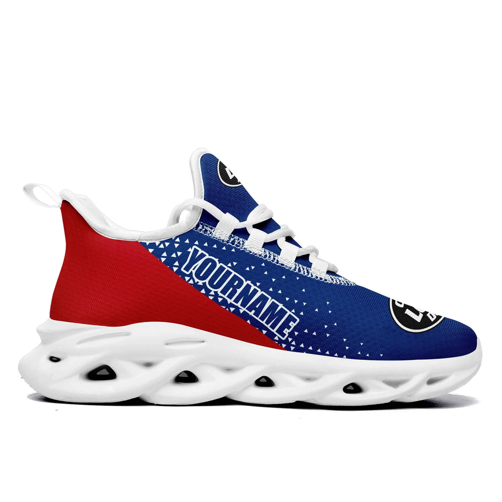 Custom Blue Red Jersey MaxSoul Shoes and Hat Combo Offer Personalized ZH-D0b009b-b - Coolcustomize