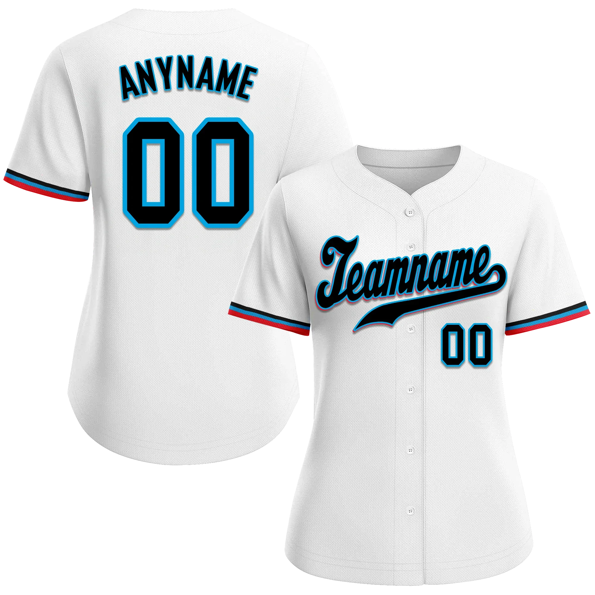 Custom White Classic Style Black Personalized Authentic Baseball Jersey BSBJ01-bd0face - Coolcustomize
