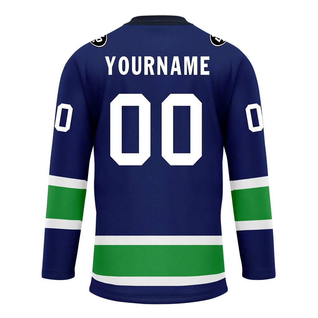Custom Blue Green Personalized Hockey Jersey HCKJ01-D0a70dc - Coolcustomize