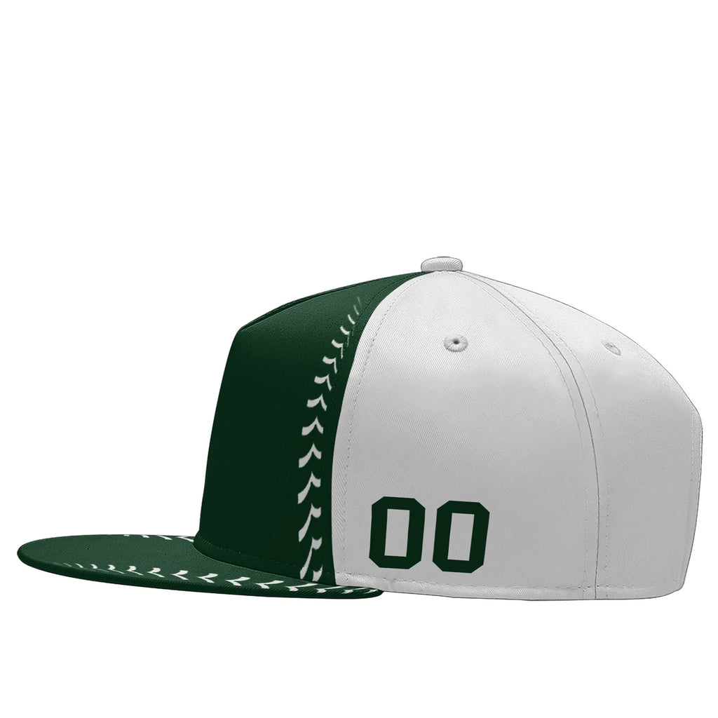 Custom Sport Design Hat Stitched Adjustable Snapback Personalized Baseball Cap PR067B-bd0b00d9-a7 - Coolcustomize