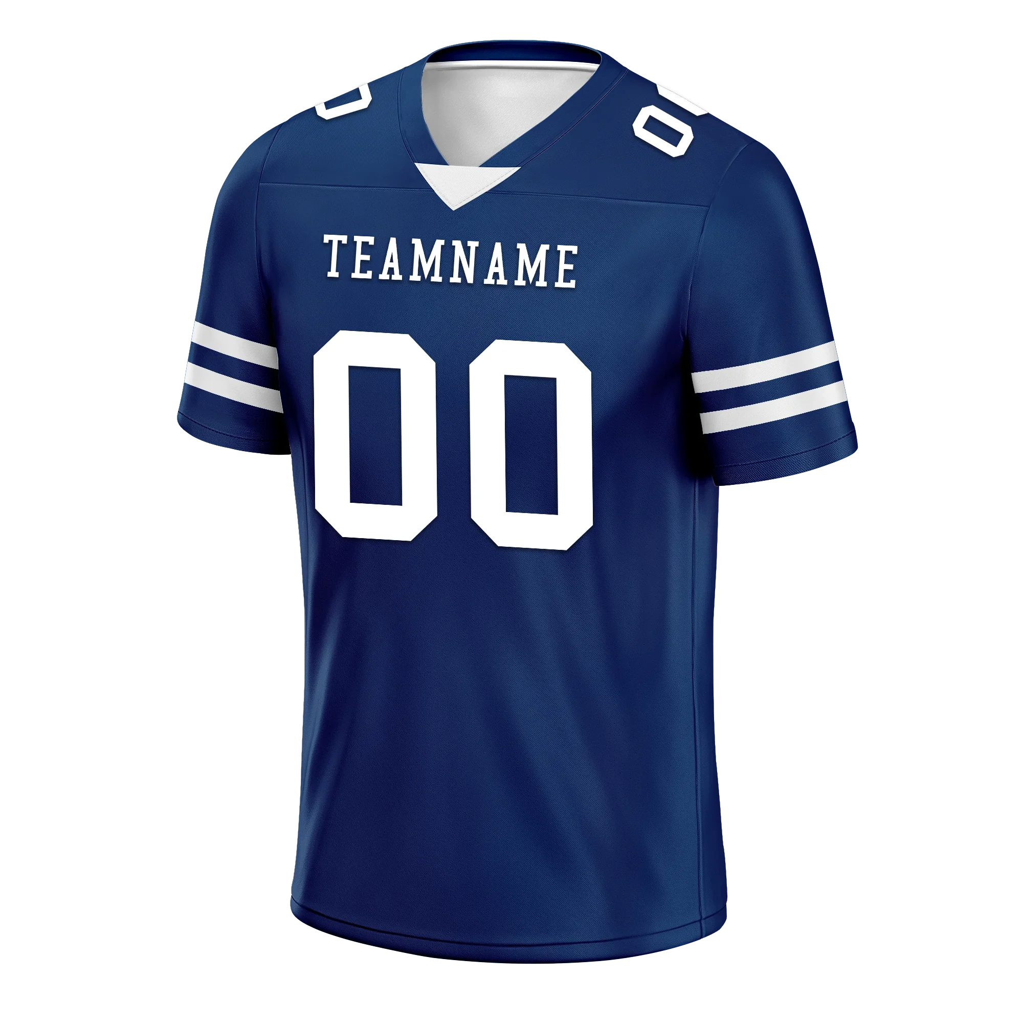 Custom Blue Classic Style Personalized Authentic Football Jersey FBJ02-bd0a70bf - Coolcustomize