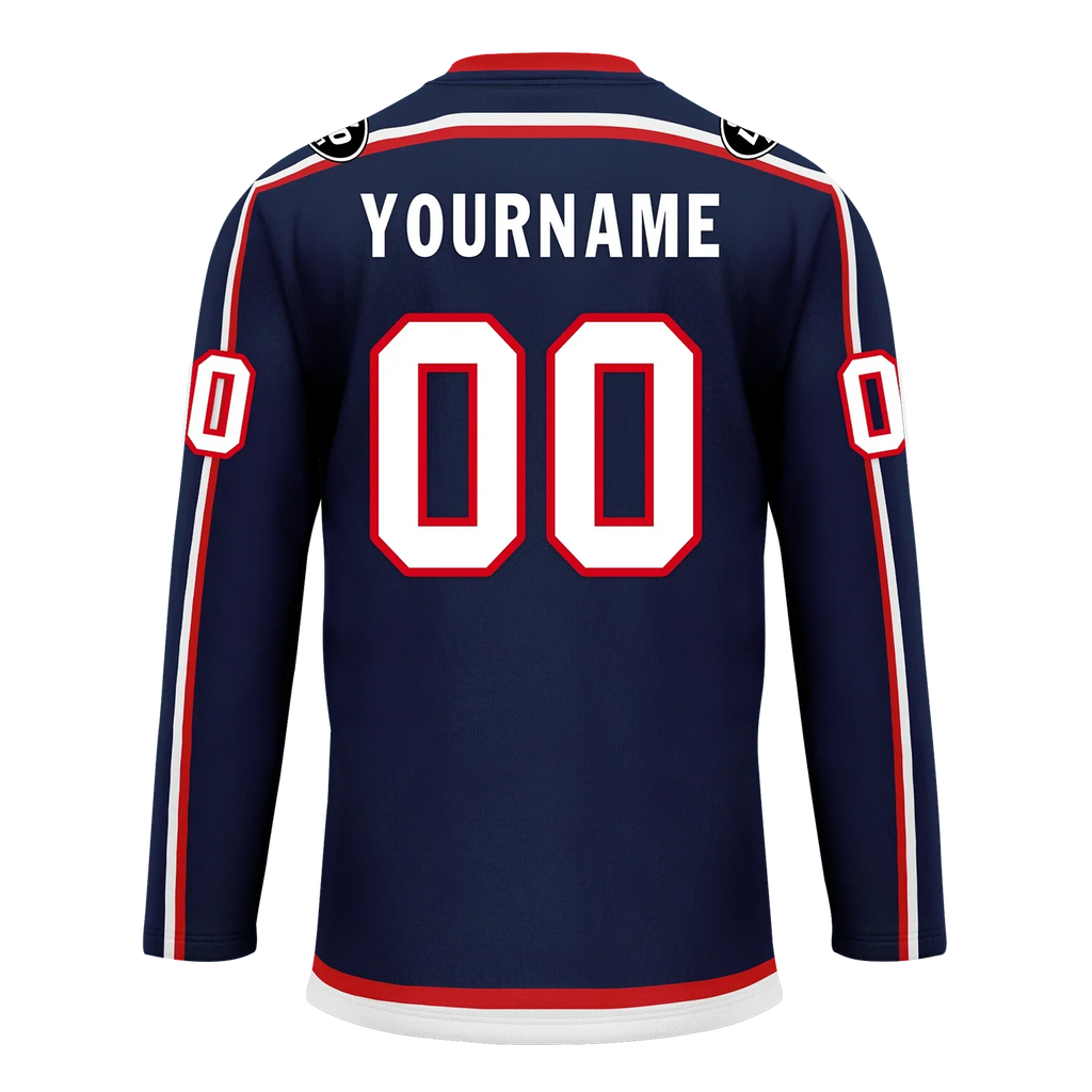Custom Blue Personalized Hockey Jersey HCKJ01-D0a70fb - Coolcustomize