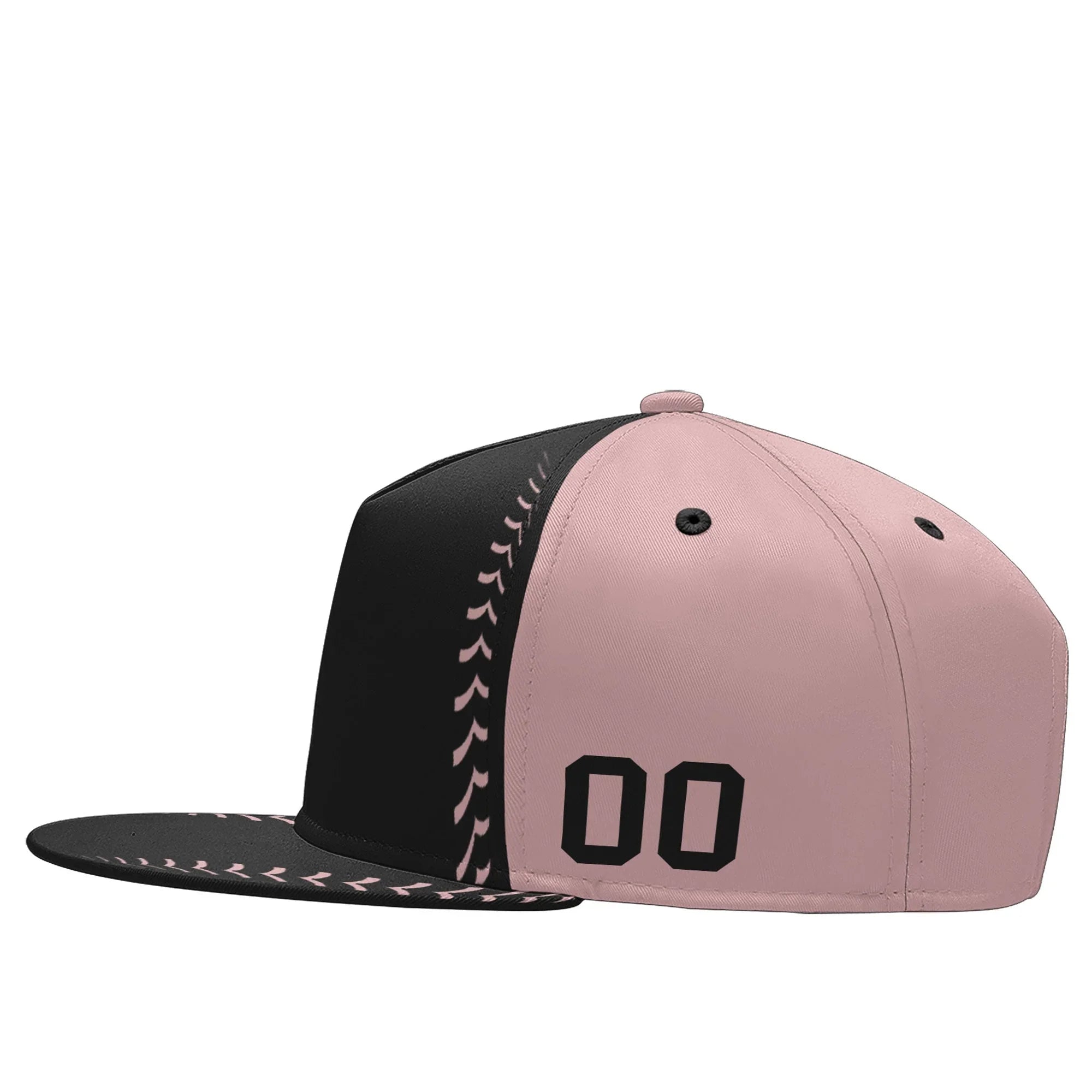 Custom Sport Design Hat Stitched Adjustable Snapback Personalized Baseball Cap PR067B-bd0b00d9-b8 - Coolcustomize