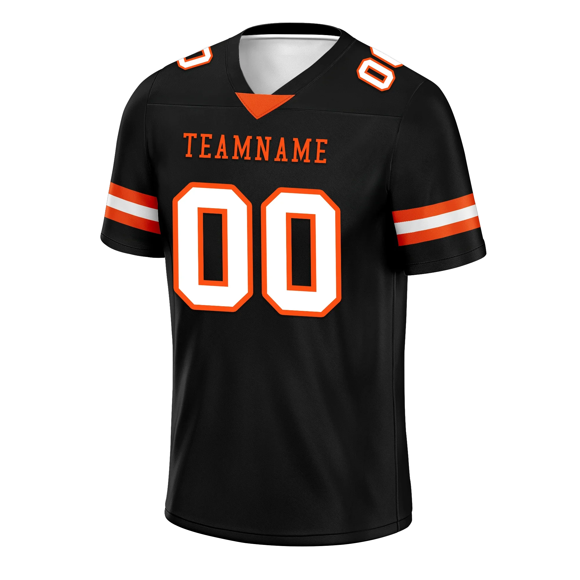Custom Black Classic Style Personalized Authentic Football Jersey FBJ02-bd0a70c0 - Coolcustomize