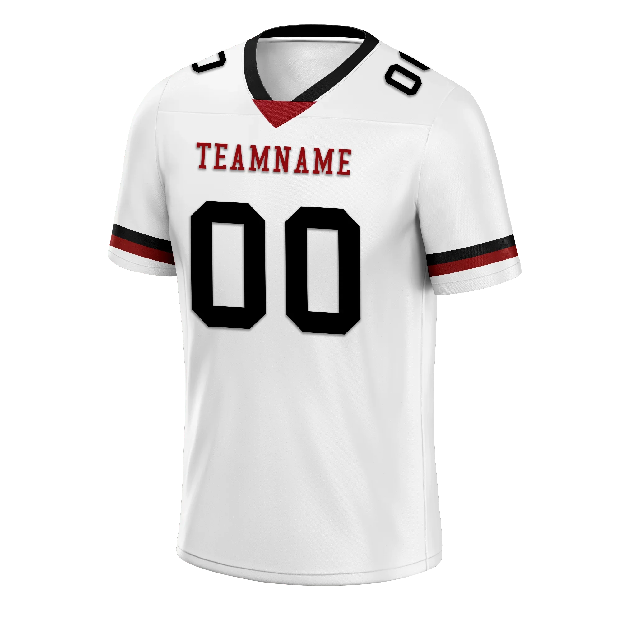 Custom White Black Classic Style Personalized Authentic Football Jersey FBJ02-bd0a700b - Coolcustomize