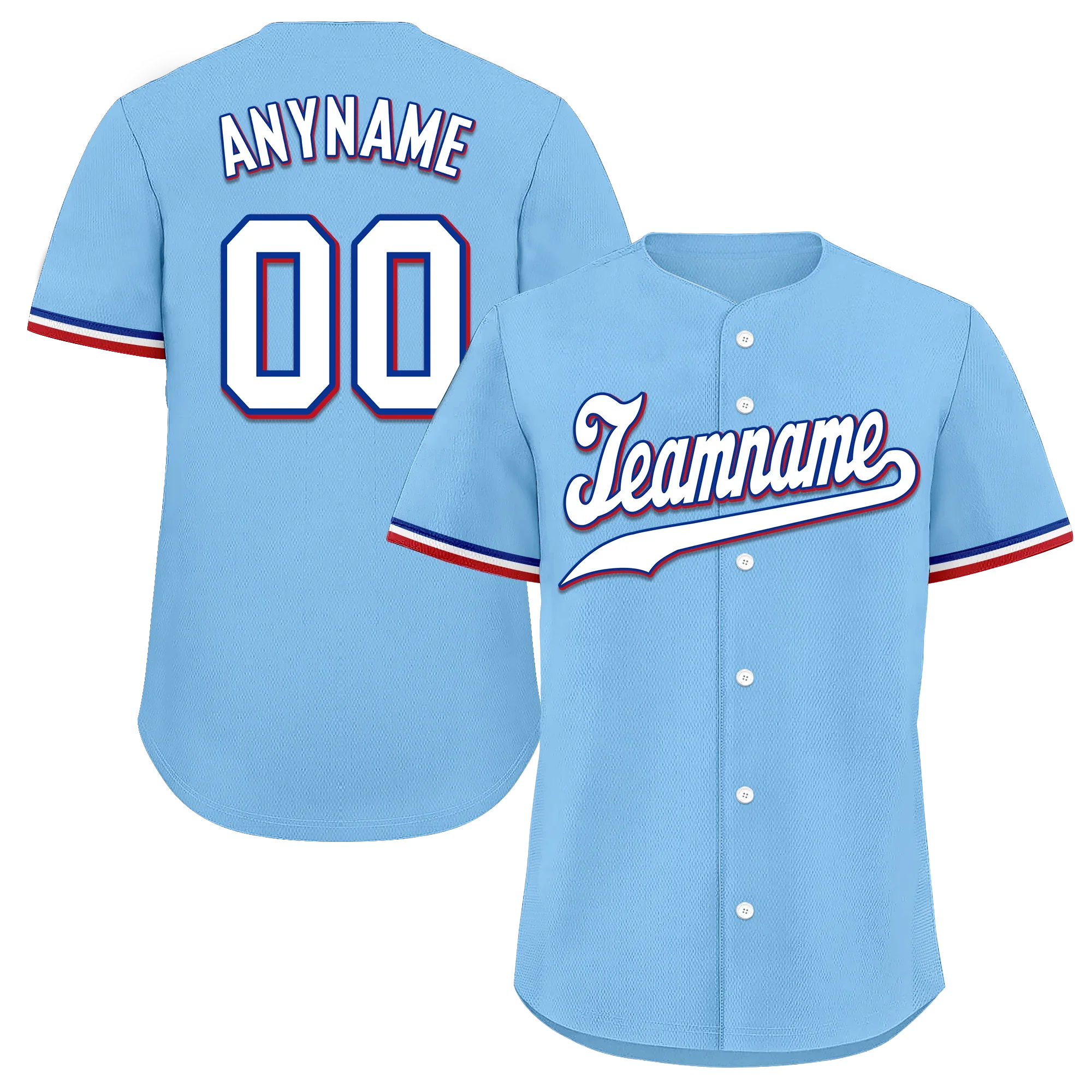 Custom Cyan Classic Style White Personalized Authentic Baseball Jersey BSBJ01-bd0fabd - Coolcustomize