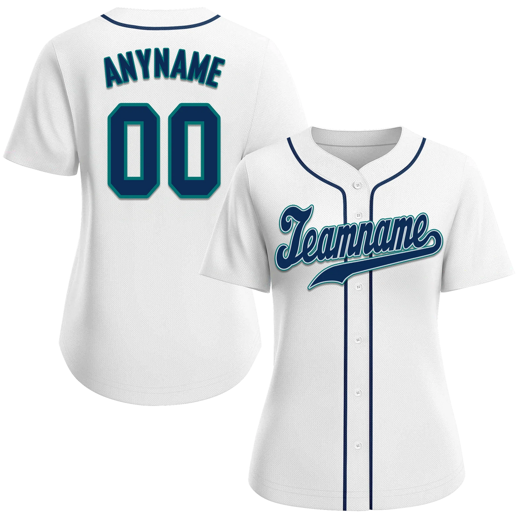 Custom White Classic Style Black Personalized Authentic Baseball Jersey BSBJ01-bd0fabf - Coolcustomize