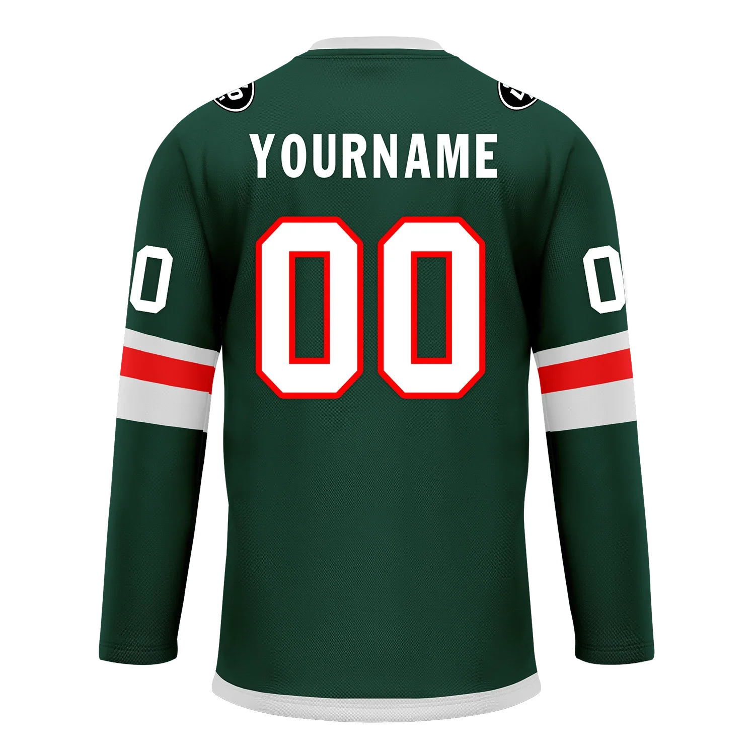 Custom Green Personalized Hockey Jersey HCKJ01-D0a70b9 - Coolcustomize