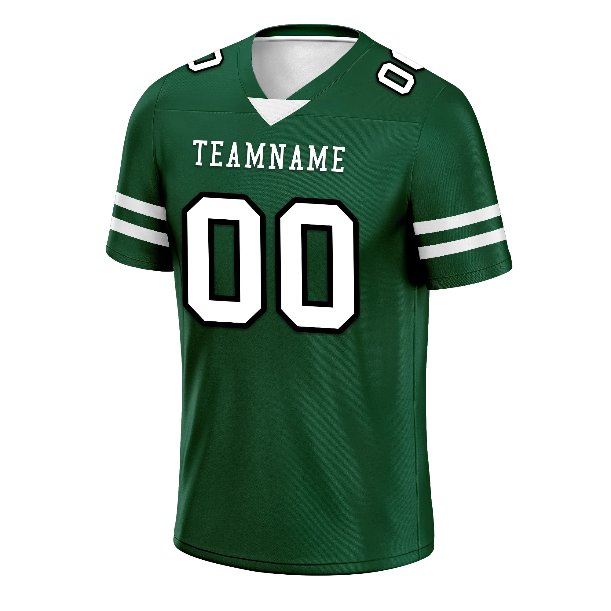 Custom Green Classic Style Personalized Authentic Football Jersey FBJ02-bd0a70a9 - Coolcustomize