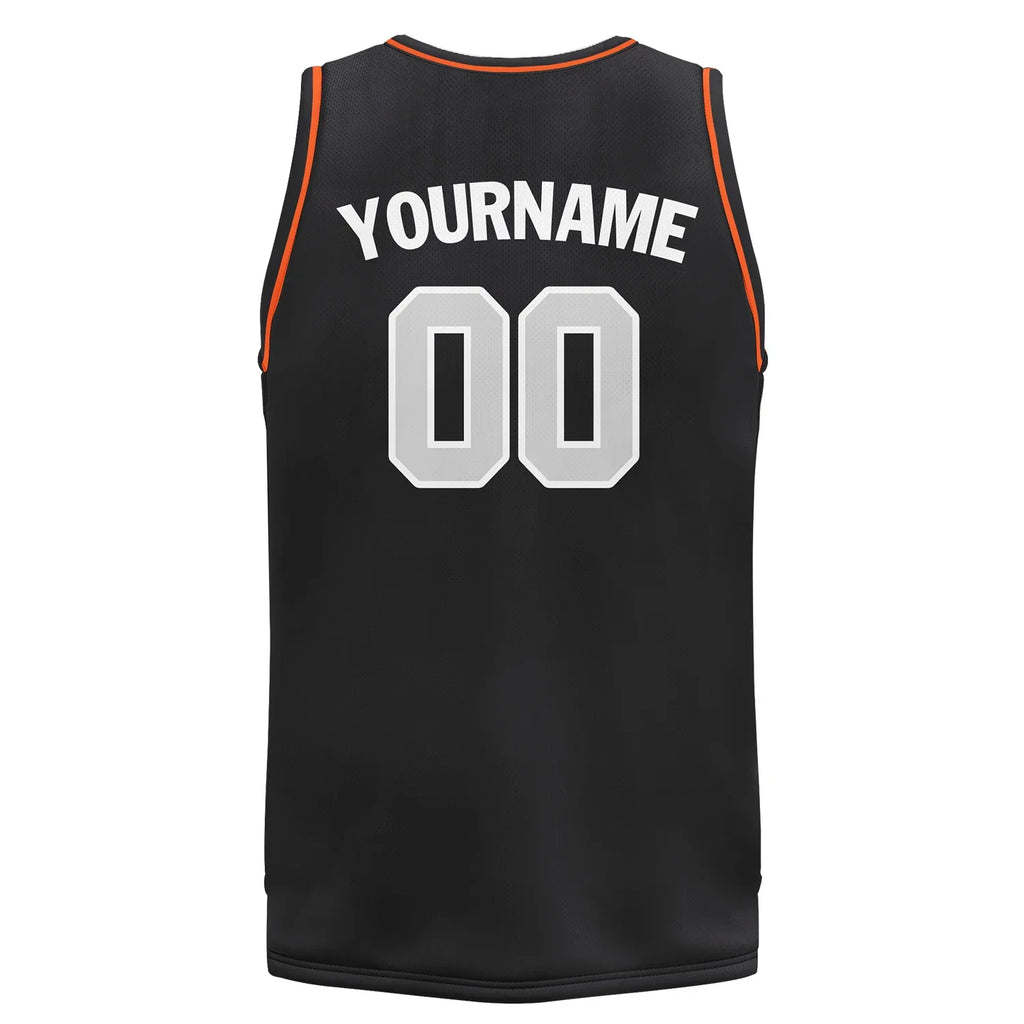 Custom Black Orange Classic Style Sports Uniform Basketball Jersey BBJ01-bd0a70a9 - Coolcustomize