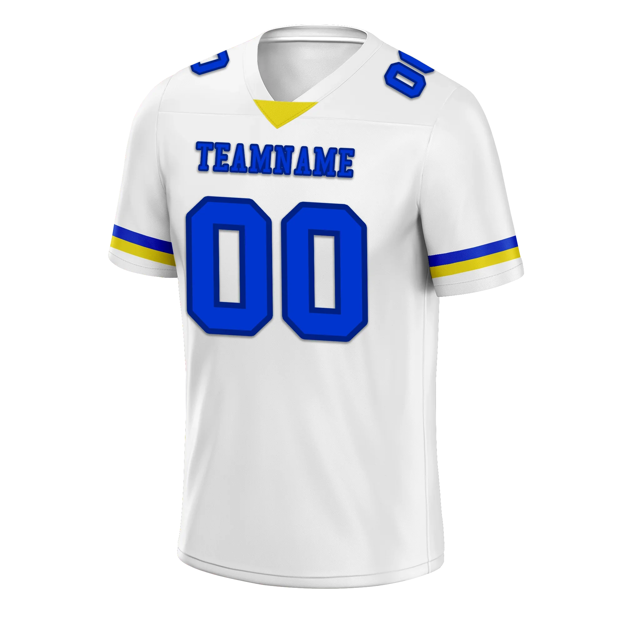 Custom White Classic Style Personalized Authentic Football Jersey FBJ02-bd0a7008 - Coolcustomize