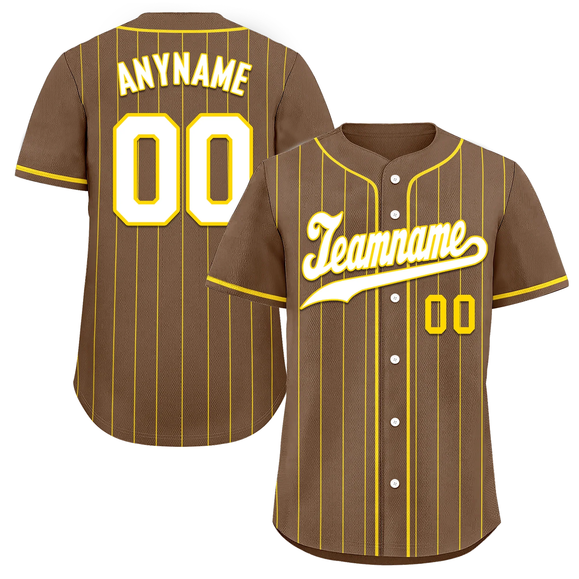 Custom Gray Stripe Fashion Personalized Authentic Baseball Jersey BSBJ01-D017259 - Coolcustomize