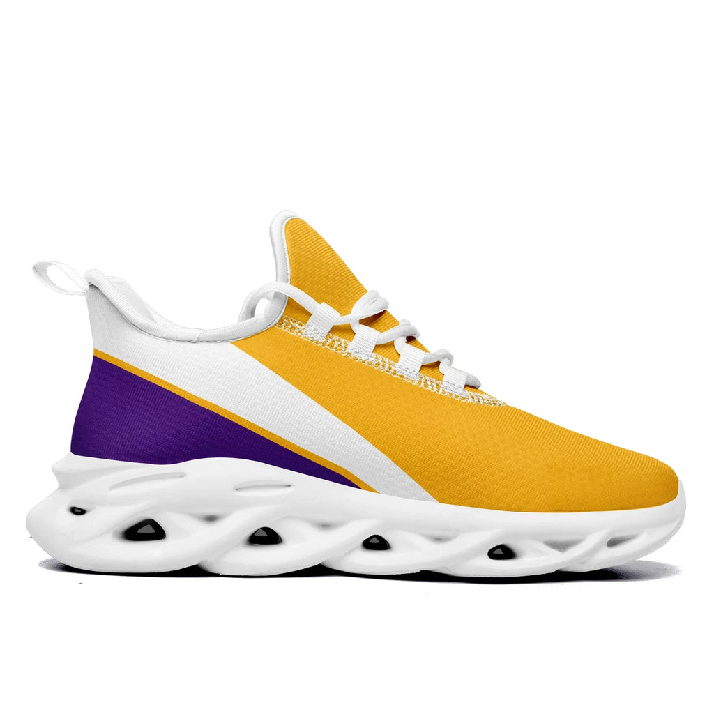 Custom Yellow Purple Jersey MaxSoul Shoes and Hat Combo Offer Personalized ZH-bd0b007e-7 - Coolcustomize