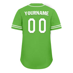 Custom Green Classic Style White Personalized Authentic Baseball Jersey UN002-bd0b00d8-be