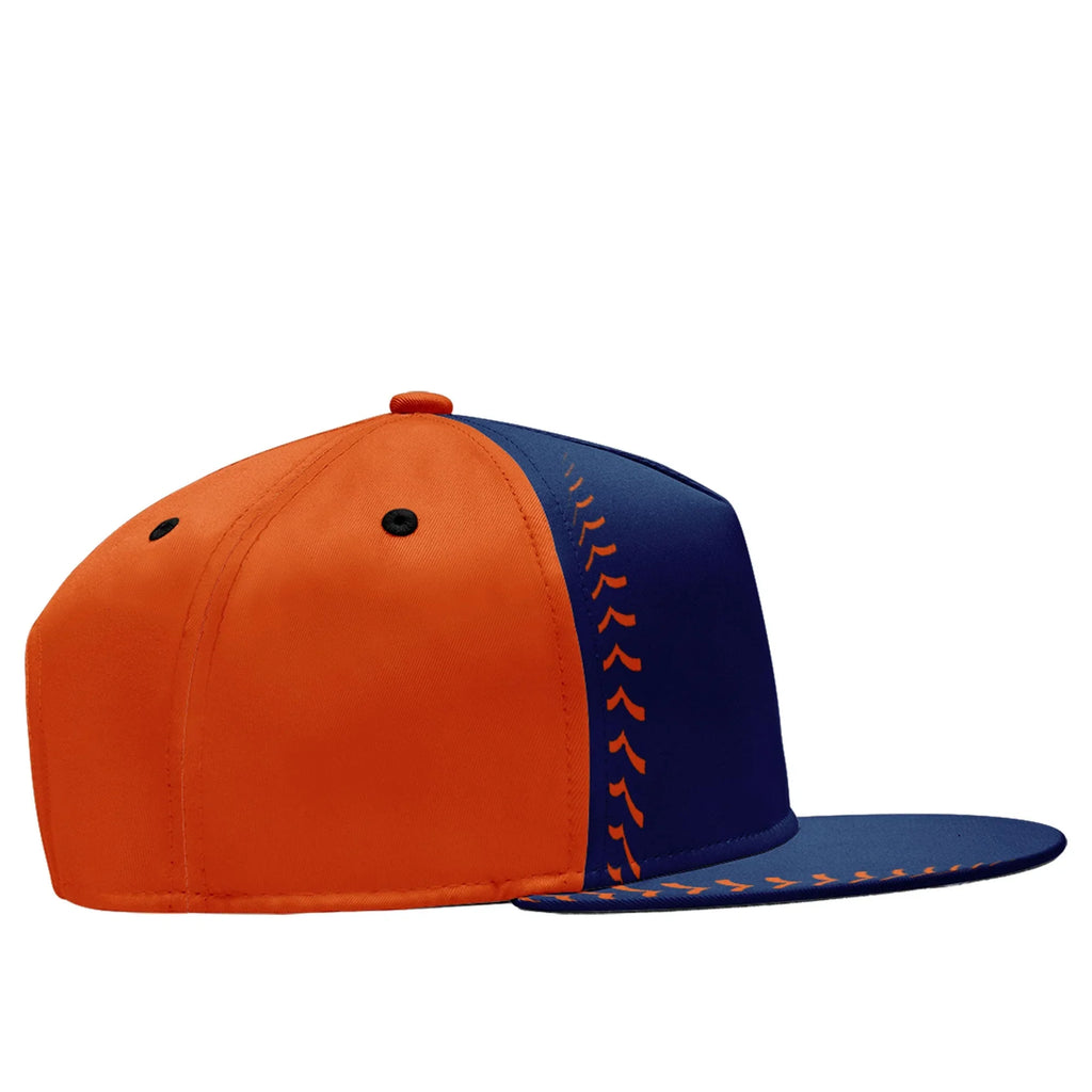 Custom Sport Design Hat Stitched Adjustable Snapback Personalized Baseball Cap PR067B-bd0b00d9-a - Coolcustomize