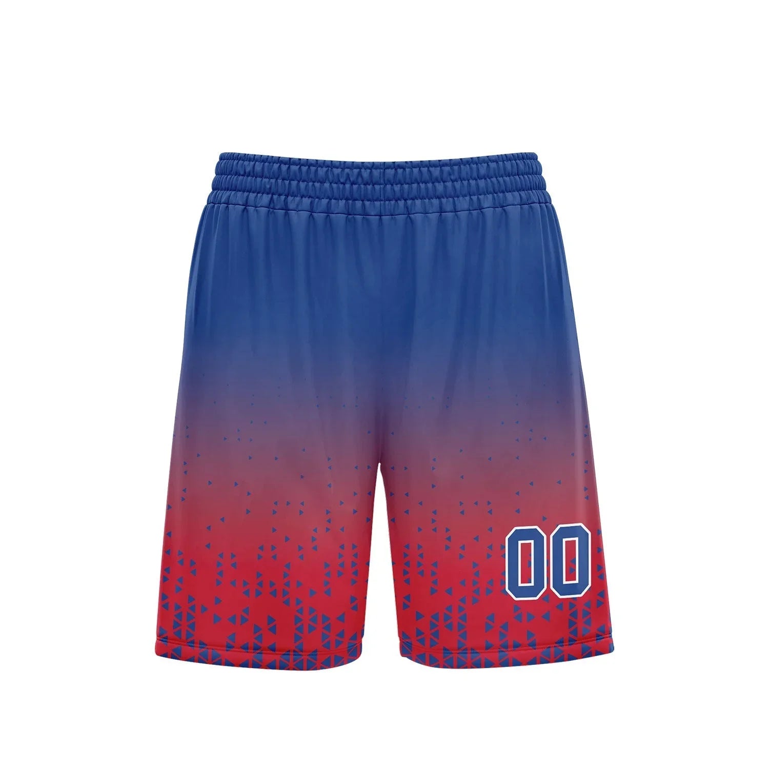Custom Blue Red Fade Fashion Sports Uniform Basketball Jersey BBJ01-D020102-1 - Coolcustomize