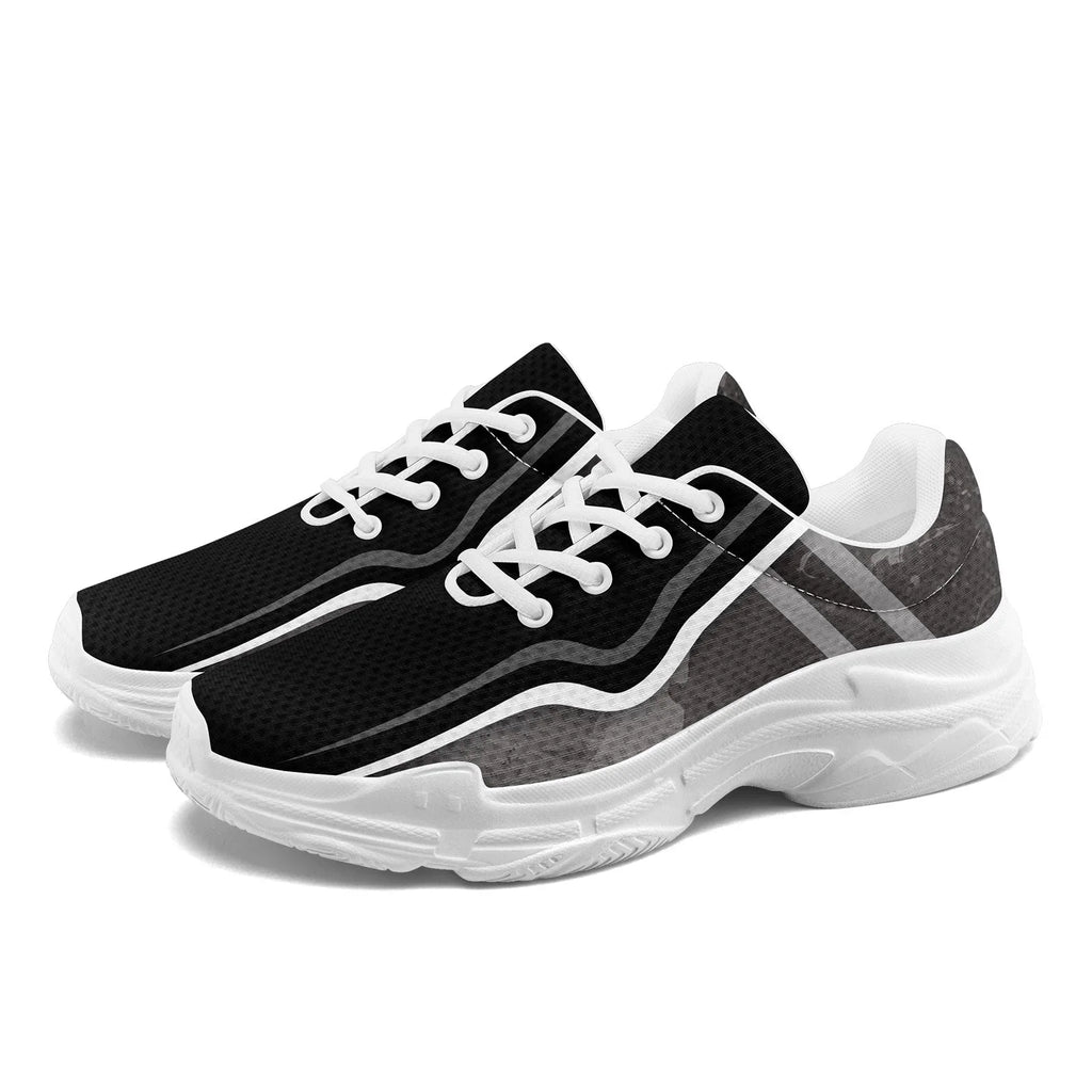 Custom Baseball Jersey and Chunky Shoes Personalized Combo Personalized Sneaker ZH-D020167-1 - Coolcustomize