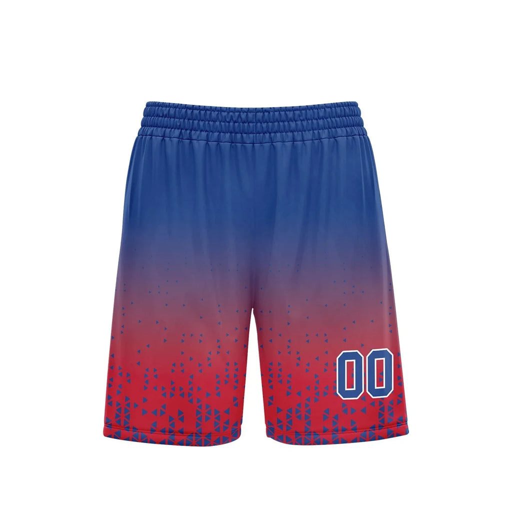 Custom Blue Red Fade Fashion Sports Uniform Basketball Jersey BBJ01-D020102-1 - Coolcustomize