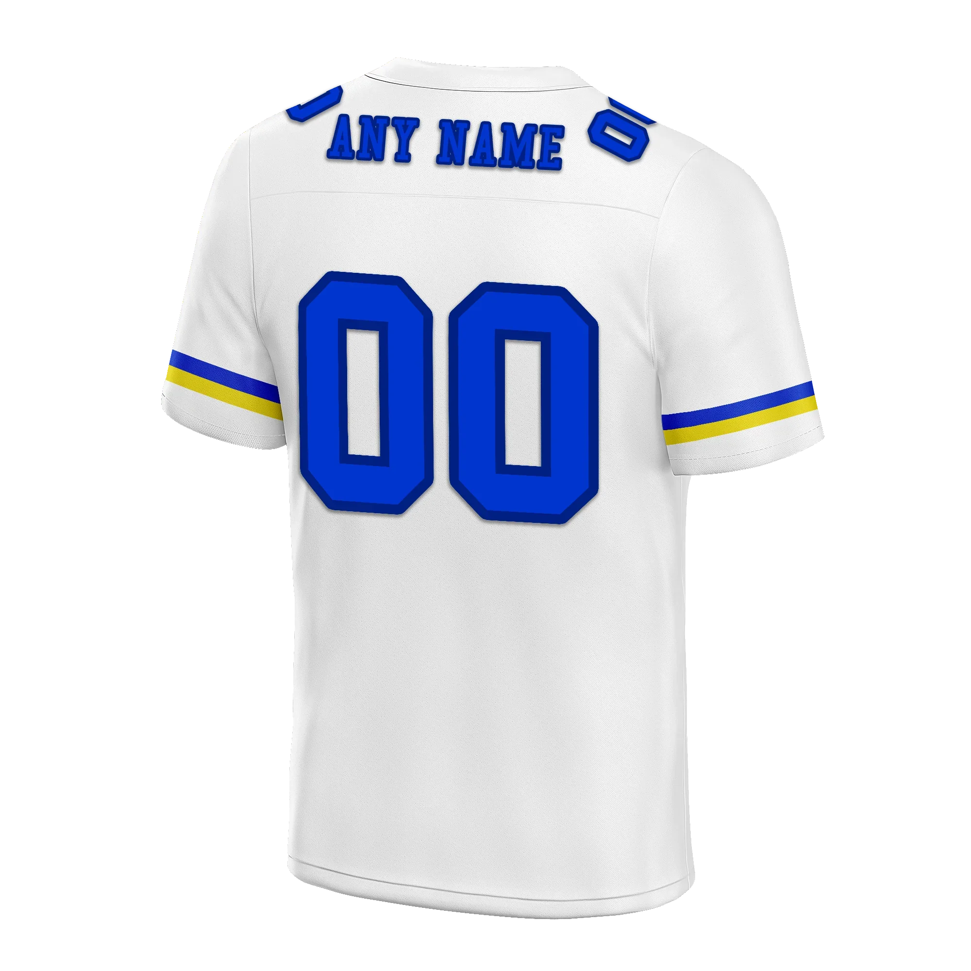 Custom White Classic Style Personalized Authentic Football Jersey FBJ02-bd0a7008 - Coolcustomize