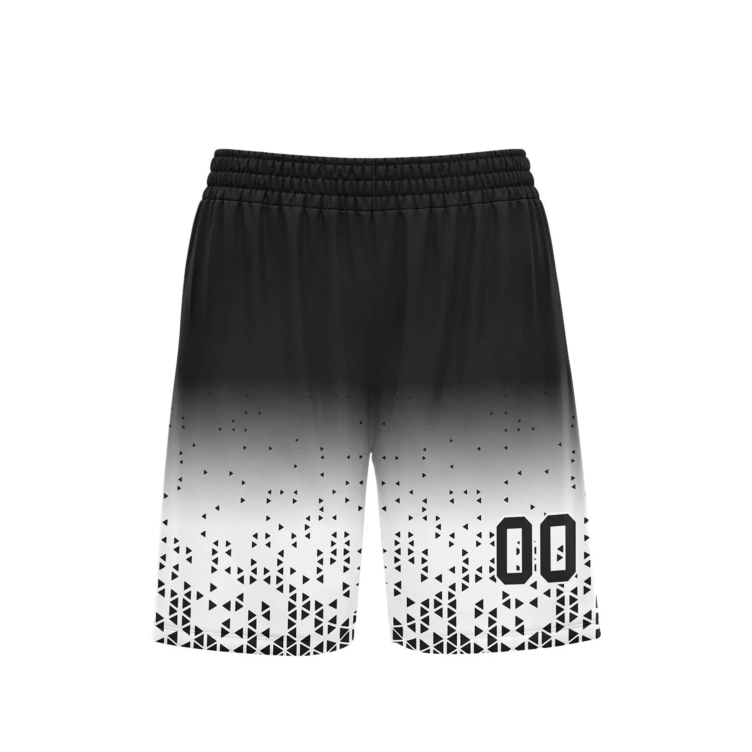 Custom Black White Fade Fashion Sports Uniform Basketball Jersey BBJ01-D020102-2 - Coolcustomize