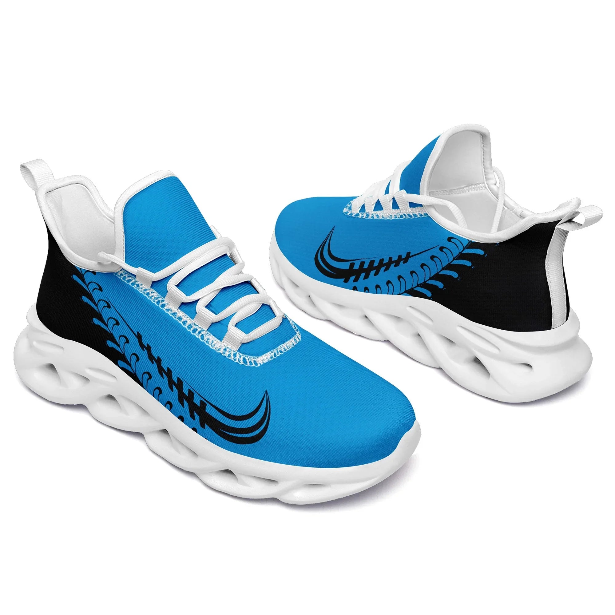 Custom Blue Jersey MaxSoul Shoes and Hat Combo Offer Personalized ZH-bd0b00e0-bc - Coolcustomize