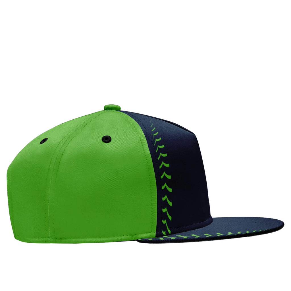 Custom Sport Design Hat Stitched Adjustable Snapback Personalized Baseball Cap PR067B-bd0b00d9-ae - Coolcustomize