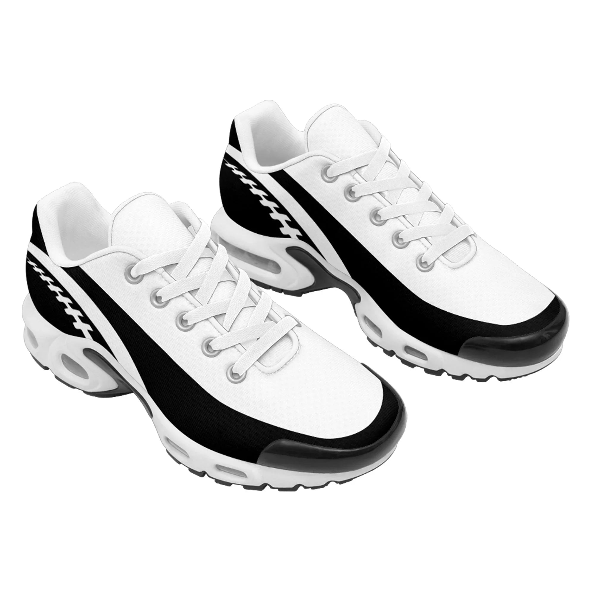 Custom Black White Jersey and TN Shoes Combo Offer Personalized ZH-D0200101-19 - Coolcustomize
