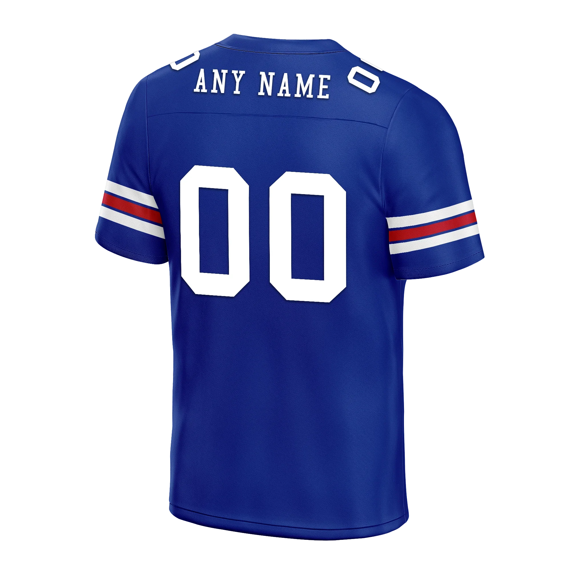 Custom Blue Classic Style Personalized Authentic Football Jersey FBJ02-bd0a70aa - Coolcustomize