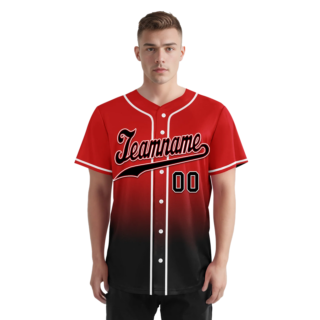 Custom Fade Fashion Personalized Authentic Baseball Jersey BSBJ01-D0a70ba - Coolcustomize