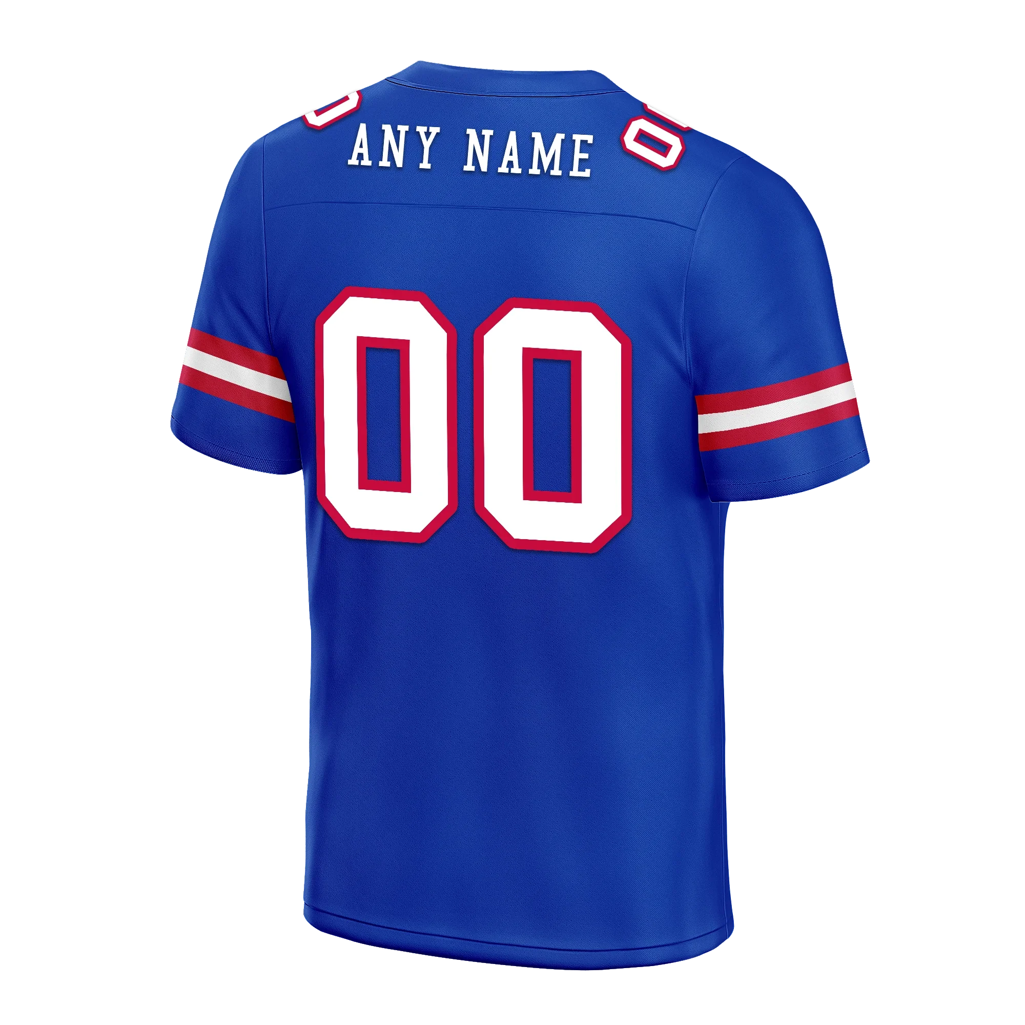 Custom Blue Classic Style Personalized Authentic Football Jersey FBJ02-bd0a70ca - Coolcustomize
