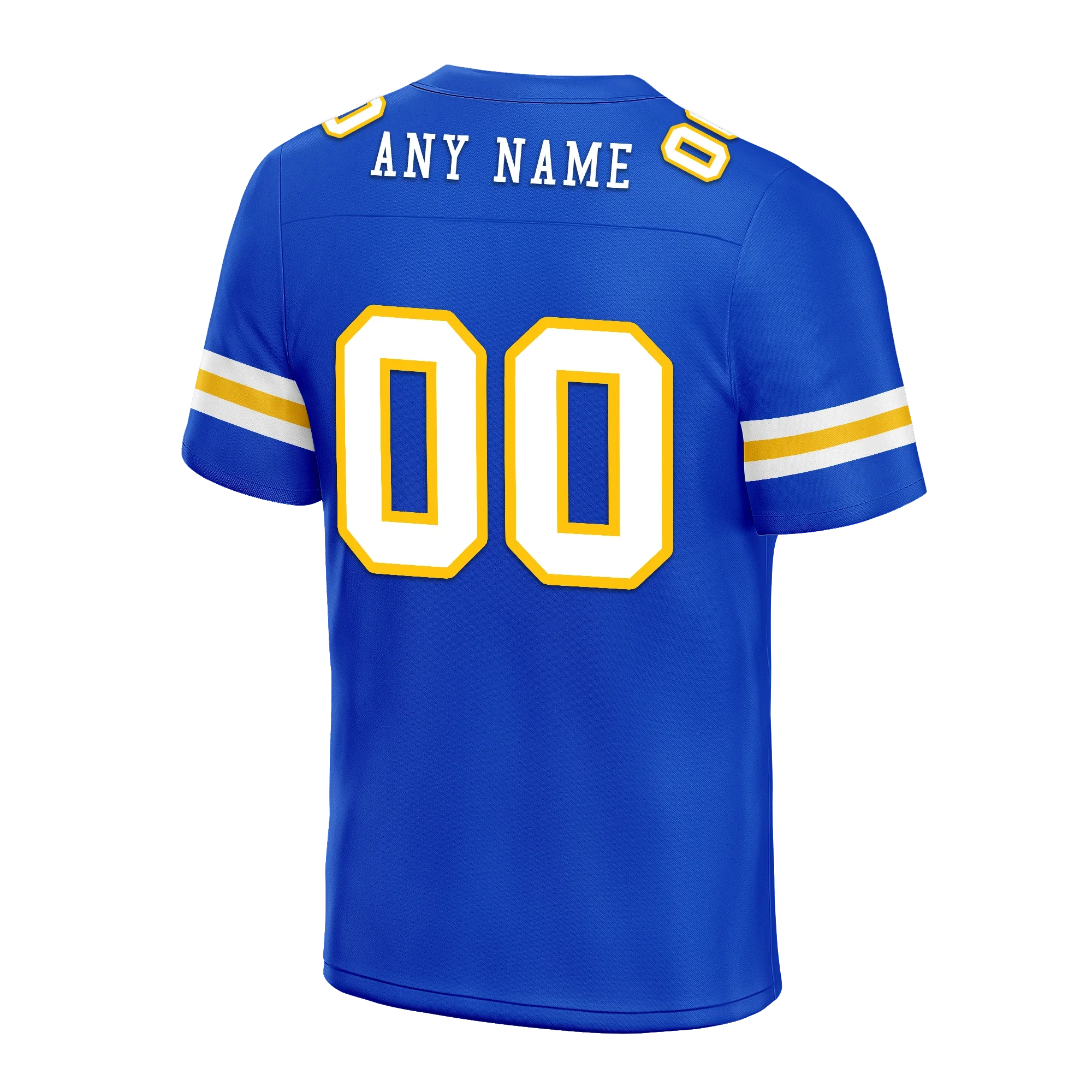 Custom Blue Classic Style Personalized Authentic Football Jersey FBJ02-bd0a70bb - Coolcustomize