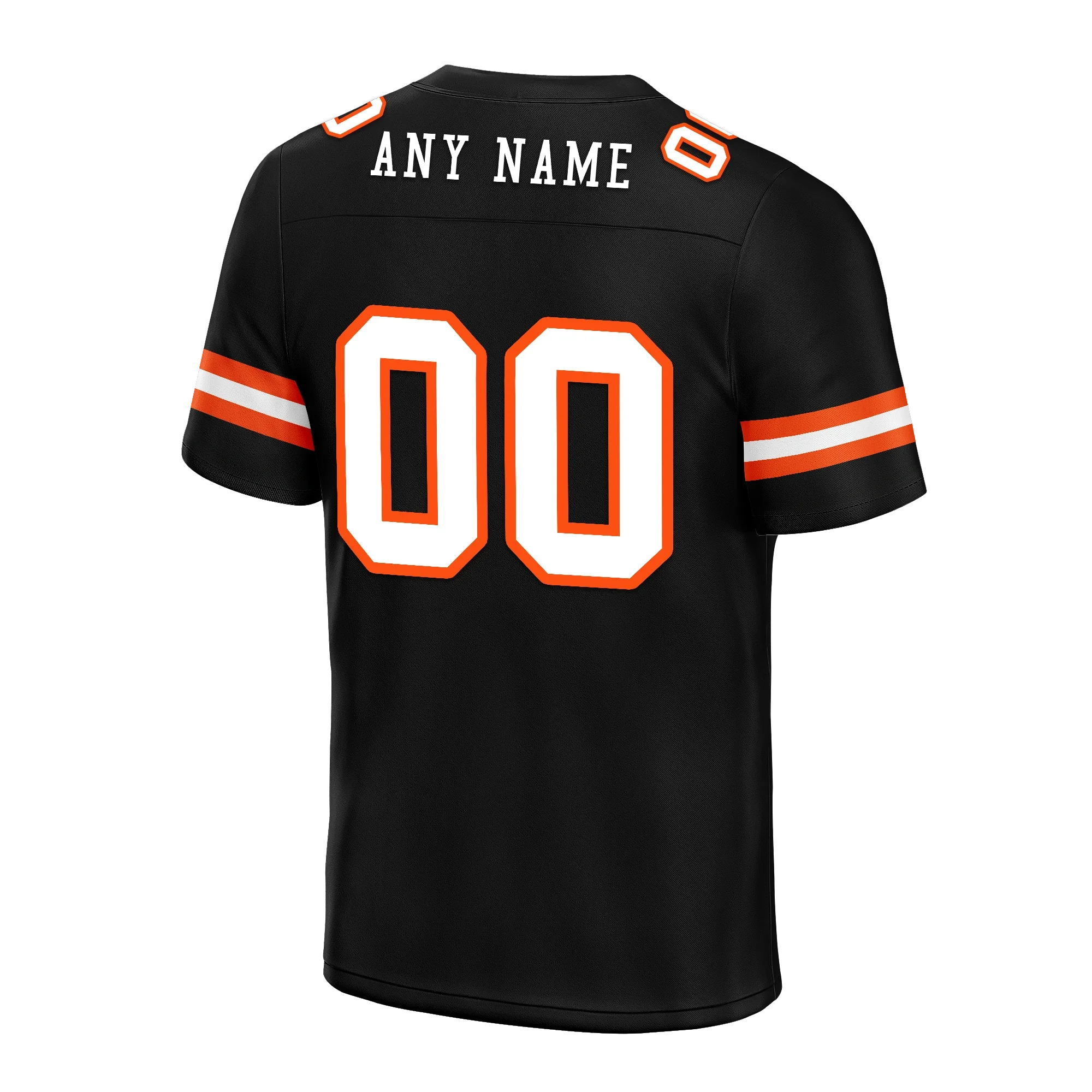 Custom Black Classic Style Personalized Authentic Football Jersey FBJ02-bd0a70c0 - Coolcustomize