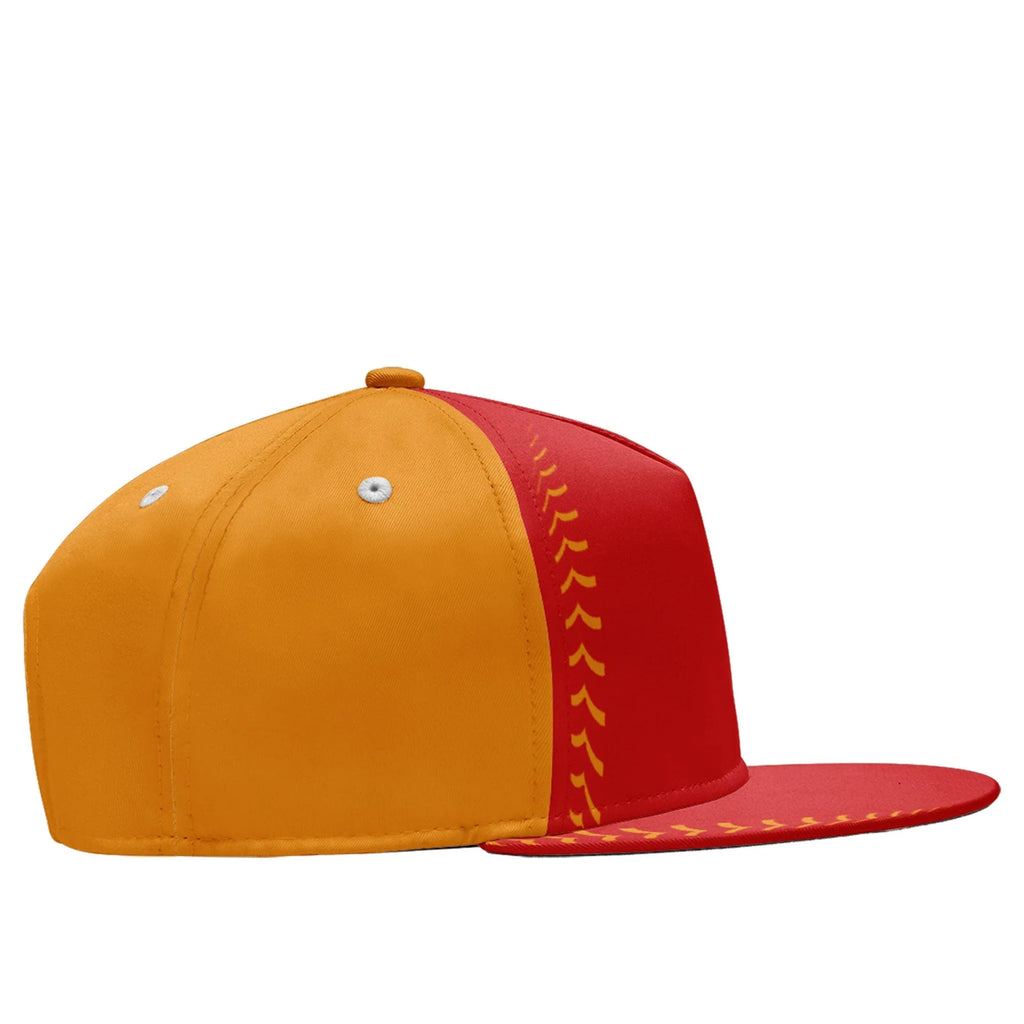 Custom Sport Design Hat Stitched Adjustable Snapback Personalized Baseball Cap PR067B-bd0b00d9-ad - Coolcustomize