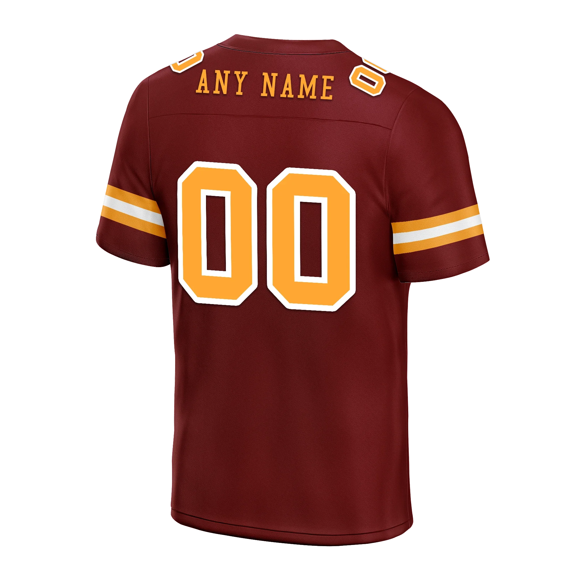 Custom Brown Classic Style Personalized Authentic Football Jersey FBJ02-bd0a70af - Coolcustomize