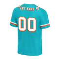 Custom Cyan Classic Style Personalized Authentic Football Jersey FBJ02-bd0a70ba - Coolcustomize