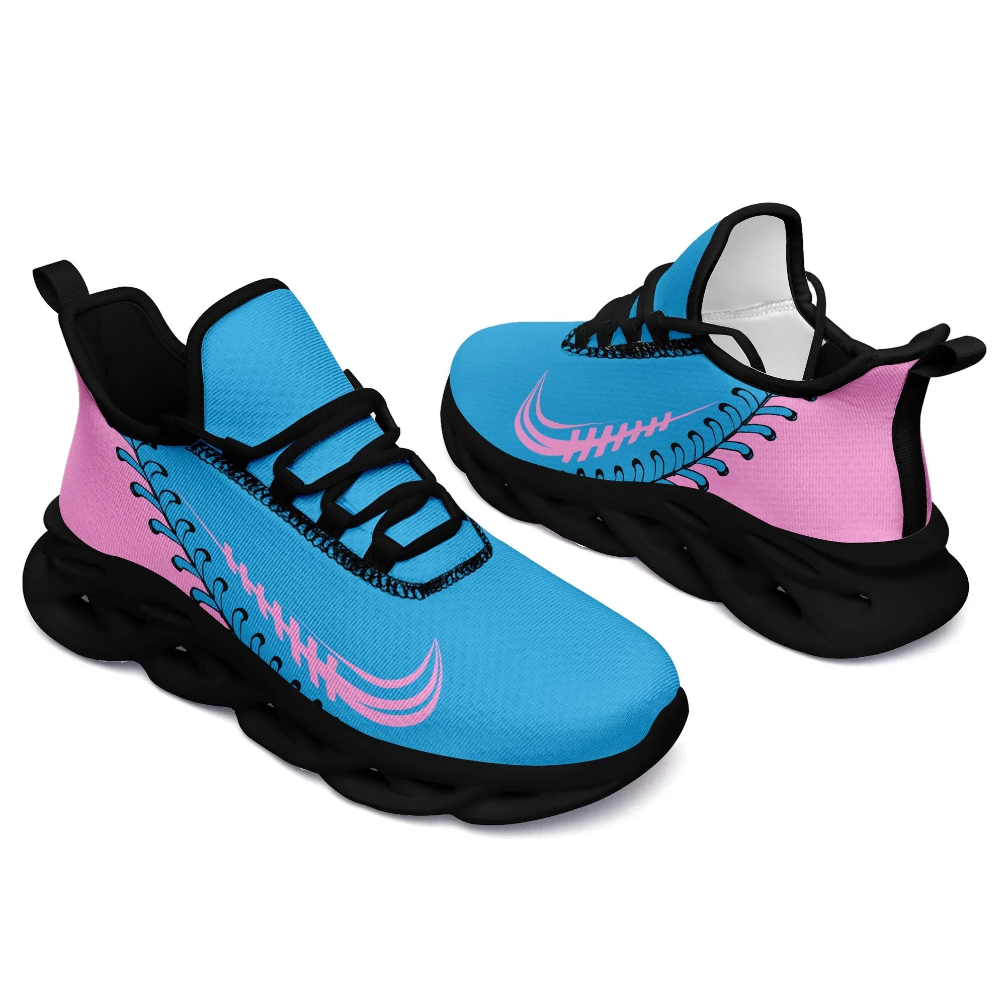 Custom Blue Jersey MaxSoul Shoes and Hat Combo Offer Personalized ZH-bd0b00e0-cd - Coolcustomize