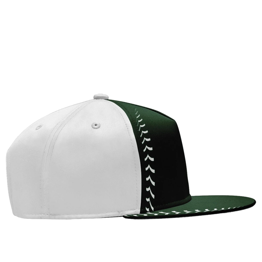 Custom Sport Design Hat Stitched Adjustable Snapback Personalized Baseball Cap PR067B-bd0b00d9-a7 - Coolcustomize