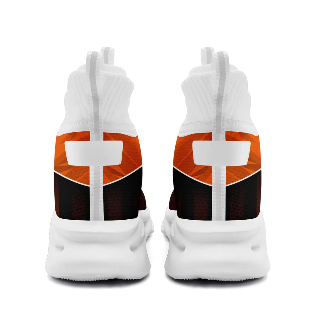 Custom Black Orange Maxsoul Shoes Personalized Sneaker FN029A-D020158-3 - Coolcustomize