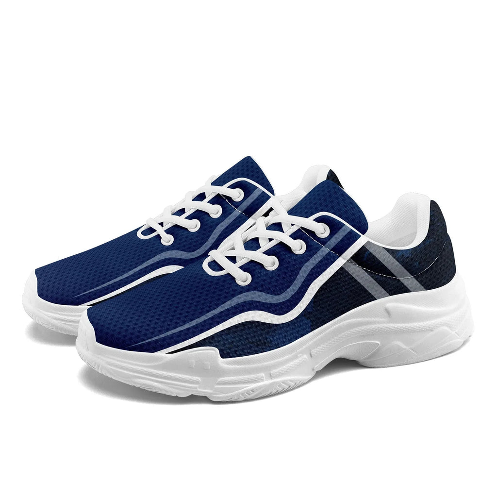 Custom Baseball Jersey and Chunky Shoes Personalized Combo Personalized Sneaker ZH-D020167-2 - Coolcustomize