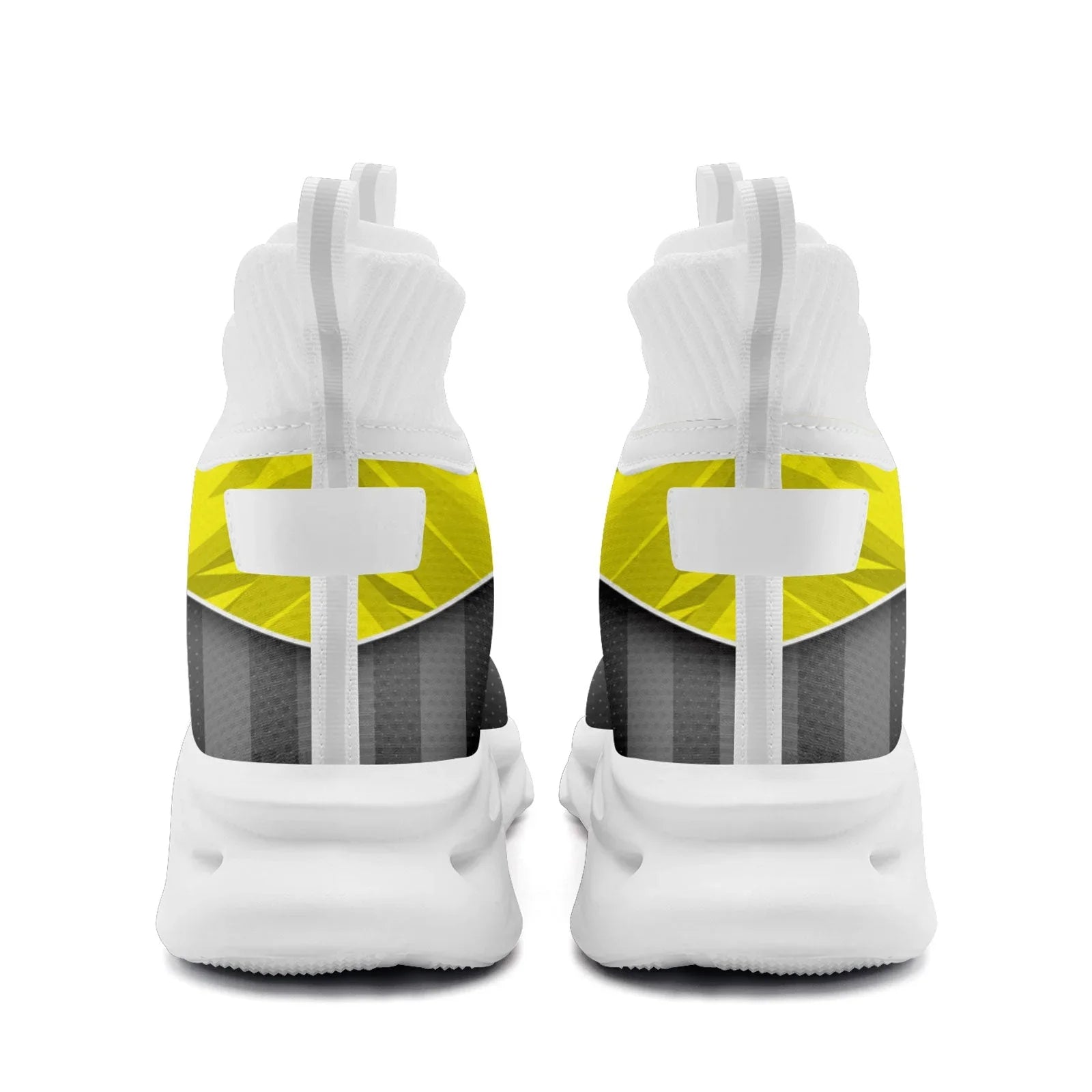 Custom Gray Yellow Maxsoul Shoes Personalized Sneaker FN029A-D020158-9 - Coolcustomize